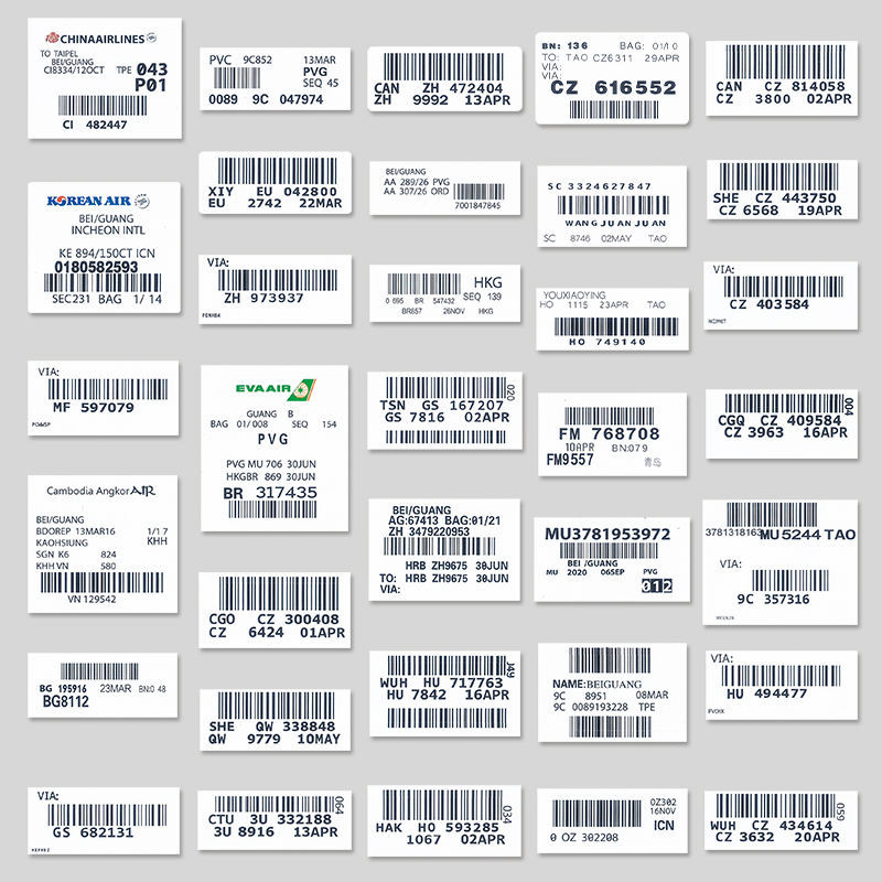 ~~ Ready stock #Airport Airport Consignment Barcode Boarding Pass Air ...