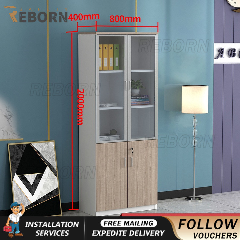 Gs REB Rack Storage IK Bookcase Cabinet Bookshelf Office Simple Modern ...