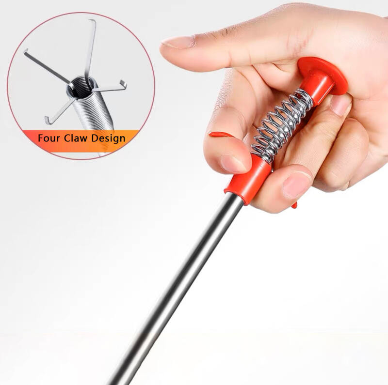 HOT Multifunctional Pipe Dredging Tool Bendable Drain Auger Sewer Hair ...
