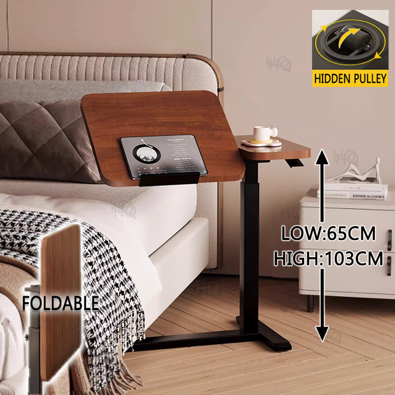 H Computer Table Side Table Standing Desk Height-adjustable Computer ...