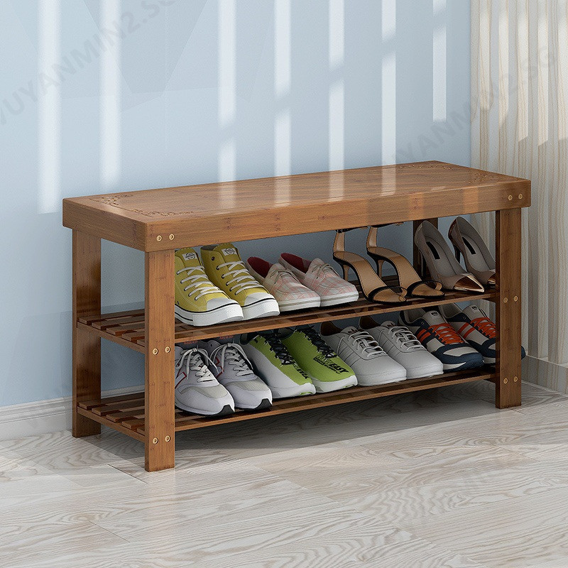 Entrance Door Shoe Bench Multi-Layer Shoe Rack Bench Easy To Change ...