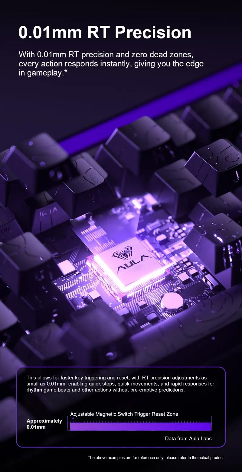 Aula NEW Hero68 He Magnetic Switch Keyboard Mechanical with Lightbox ...