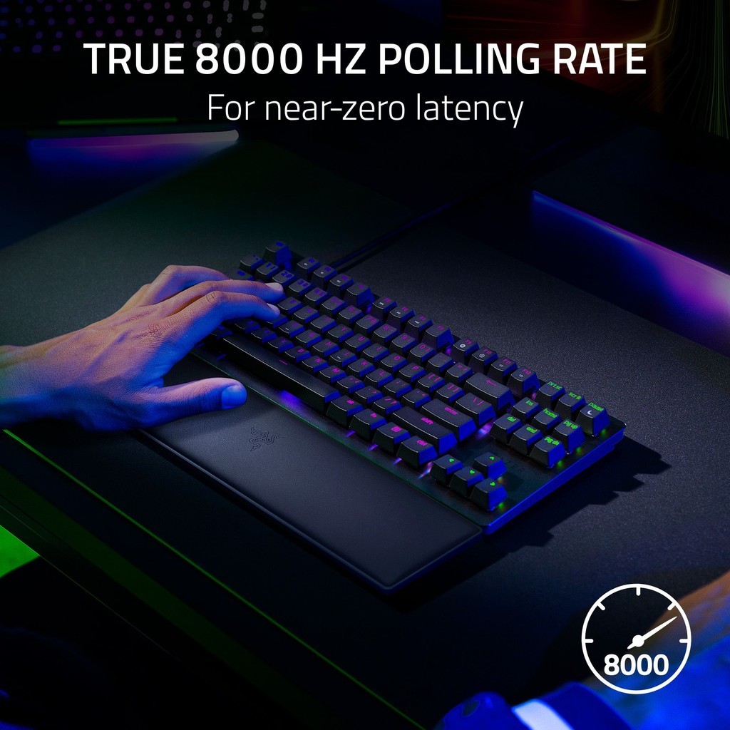 Razer Huntsman V2 Tenkeyless - Tenkeyless Optical Gaming Keyboard (US ...
