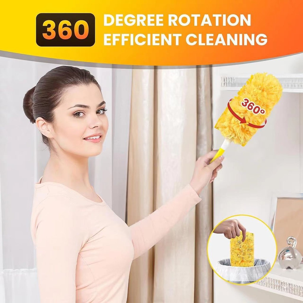 10PCS/Pack Double-sided Disposable Duster Refills for Home Cleaning ...