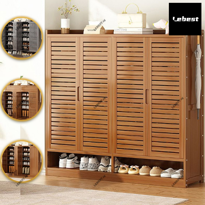 L·T Shoe Cabinet Household Dustproof Breathable Shoe Rack Small ...