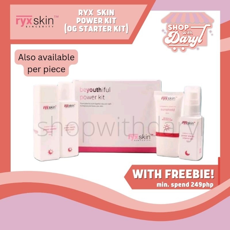[ON HAND] RYXSKIN SINCERITY OG Starter Kit / Rejuv Set (RYX Beyouthiful ...