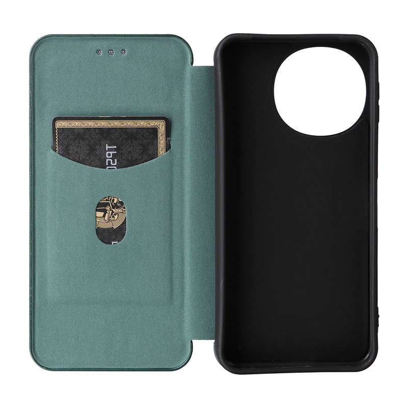 Vintage Carbon Fiber PC and TPU Case For Sharp Aquos Sense9 Flip ...