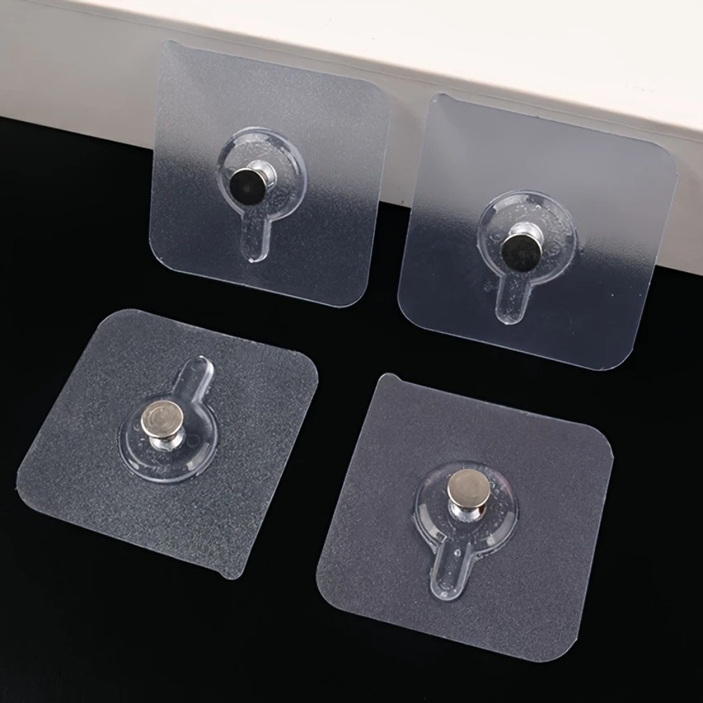 5pcs Seamless Wall Hook Adhesive Sticky Hanger for Picture Photo Frame ...