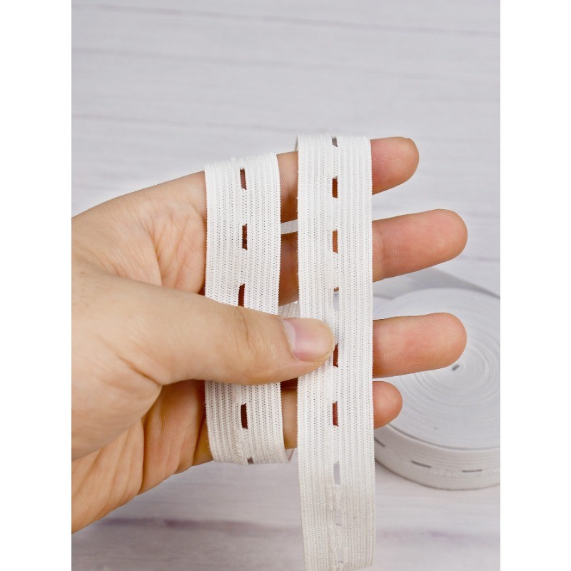 5M Buttonhole Elastic Band Button Hole Elastic Cord Band DIY Sewing ...