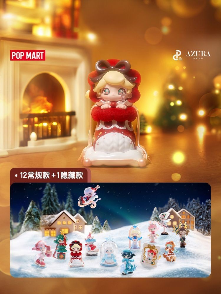 POPMART AZURA Warm Winter Christmas Series Figure Mystery