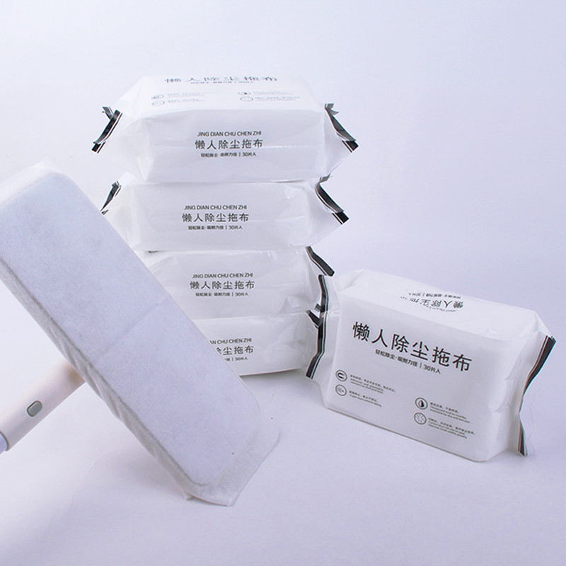 Electrostatic Dust Hair Removal Disposable Wet Dry Cleaning Rag Wipes ...