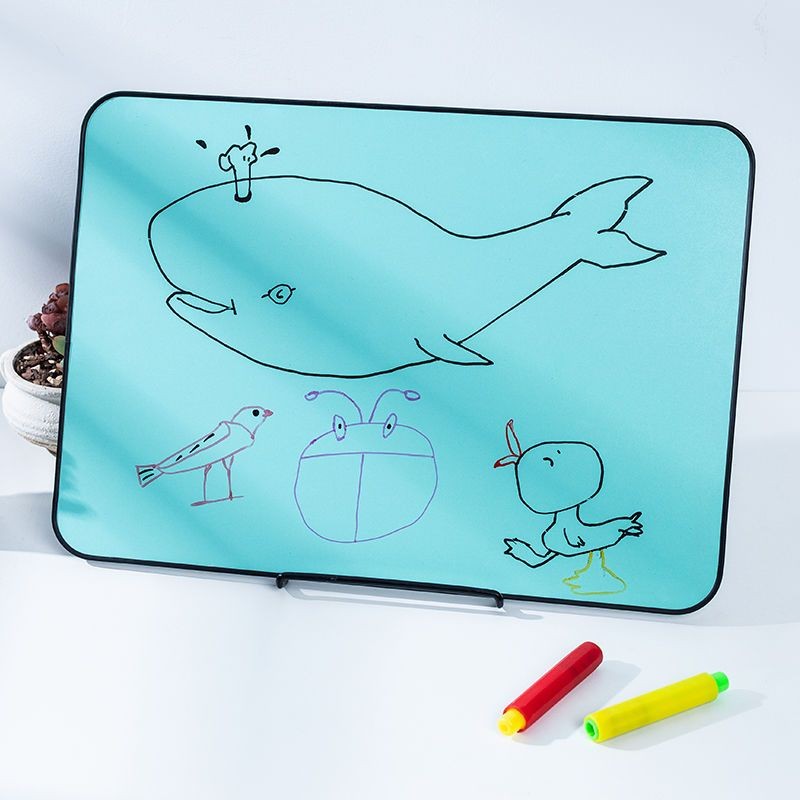 Small whiteboard Double-sided home teaching Children's color small ...