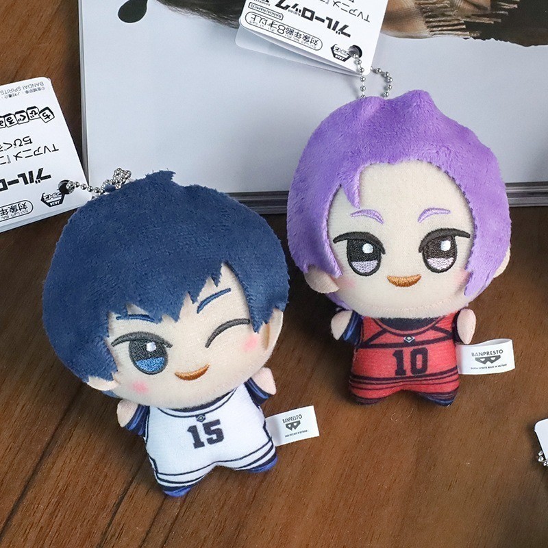 10cm Mini BLUE LOCK Plush Stuffed Doll Seishiro Nagi Isagi Yoichi ...