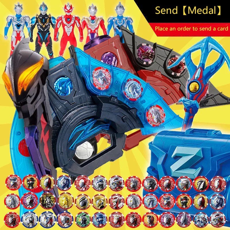 in stock kids toys Ultraman Z Riser Ultraman Z Model toys Ultra Medal ...