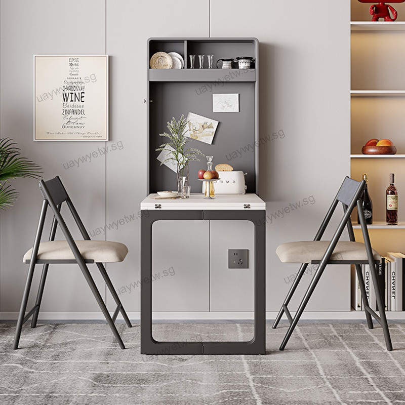 Wall Hanging Foldable Table Minimalist Folding Modern Dining Table ...