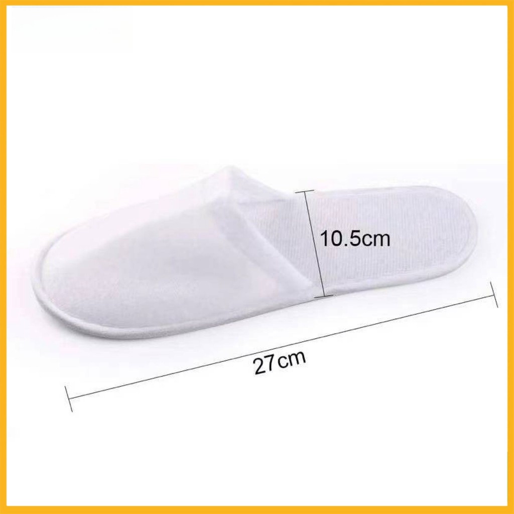 Disposable Slippers Household Towelling Closed Toe Hotel Slipper Spa ...