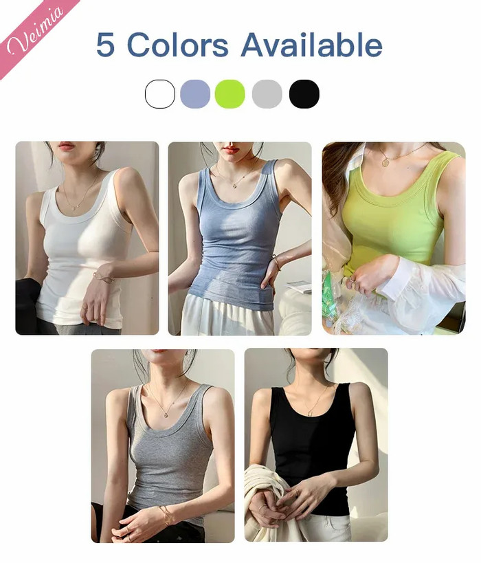 🌹High Quality🌹Shapes Without Squeezing【 Stretch Slim Fit Camisole ...