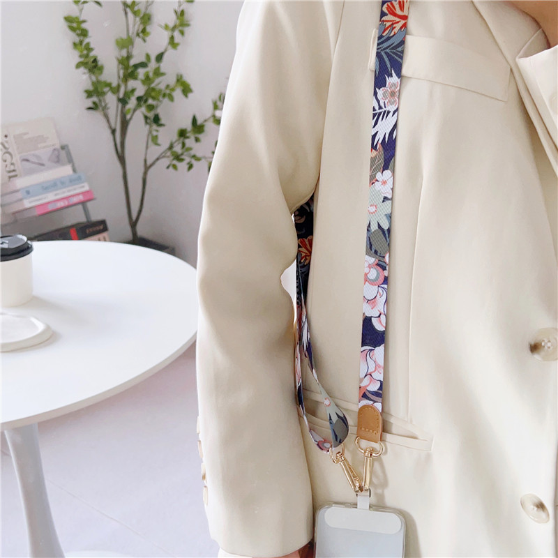 Adjustable Mobile Phone Lanyard Crossbody Long Webbing Rope Strong and ...