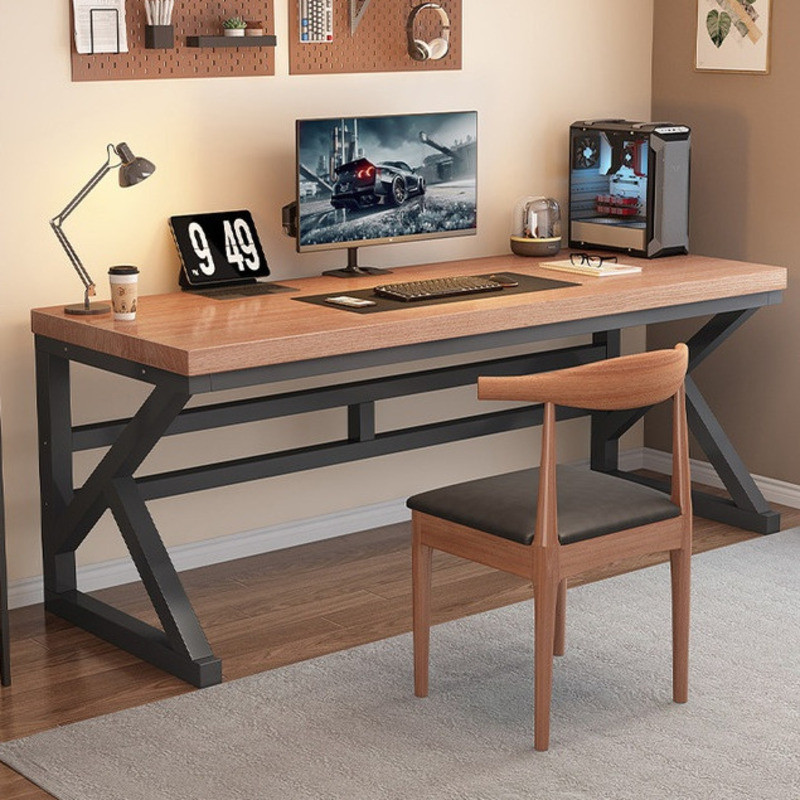 Solid Wood Computer Table Desk Study Table Home Office Long Table