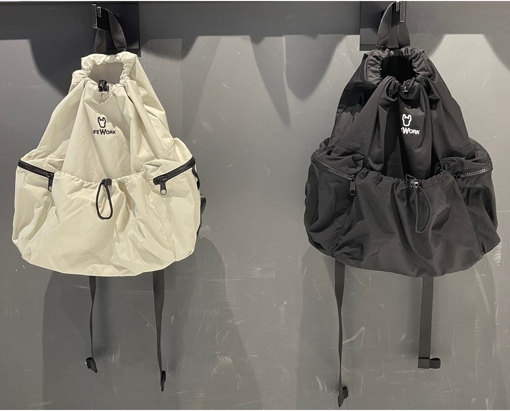 LIFEWORK Drawstring Shirring Backpack (2024 New) | Shopee Singapore