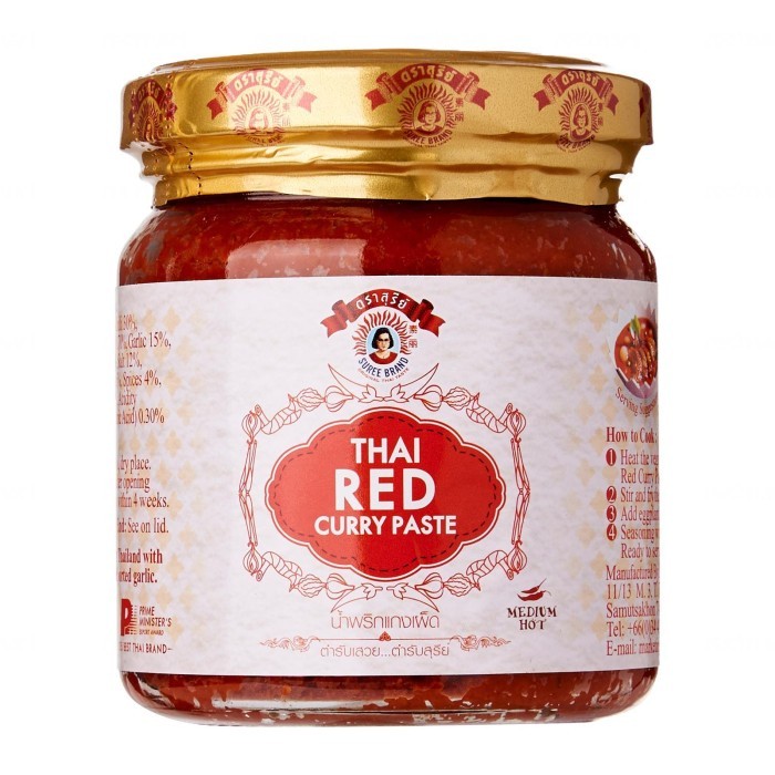 Expiry 18 Mar 2025 Suree Thai Red Curry Paste 220g Shopee Singapore