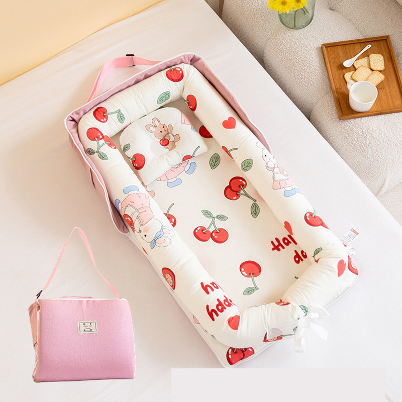 Foldable Baby Bed Portable Bed Newborn Cot Sleeping Carrying Bag Baby ...