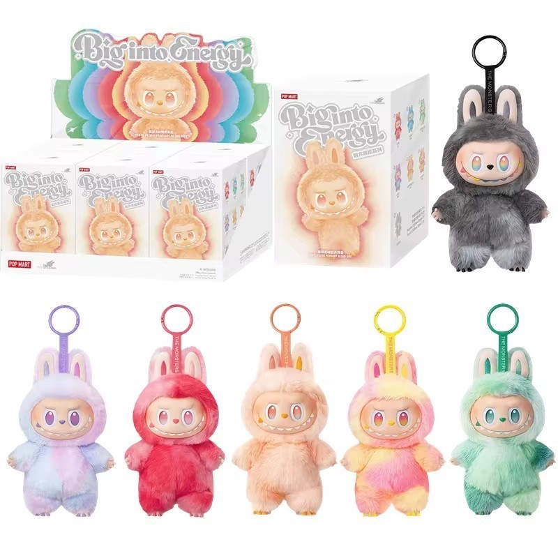 Labubu V3 The Monsters Big Into Energy Series Vinyl Plush Doll Blind ...