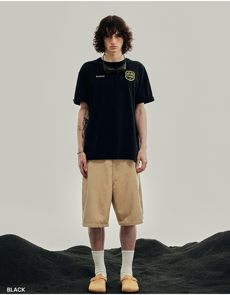 COVERNAT X Wrangler Collaboration] 08 Vintage T-shirt Unisex