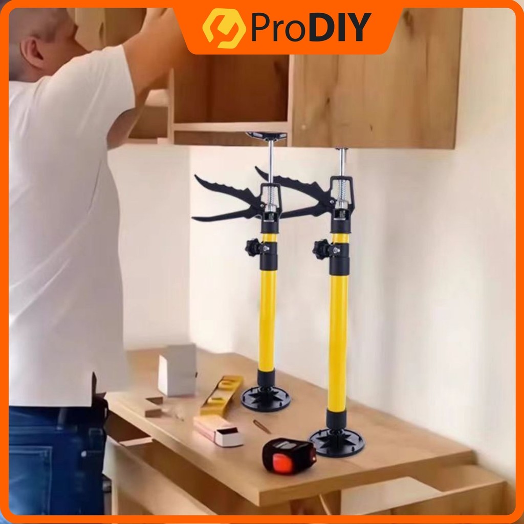 50-115CM Telescopic Support Rod Lifter Tile Height Adjuster Cabinet ...