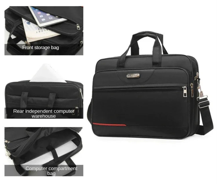 High-capacity Briefcase Business Document Information Storage Bags ...