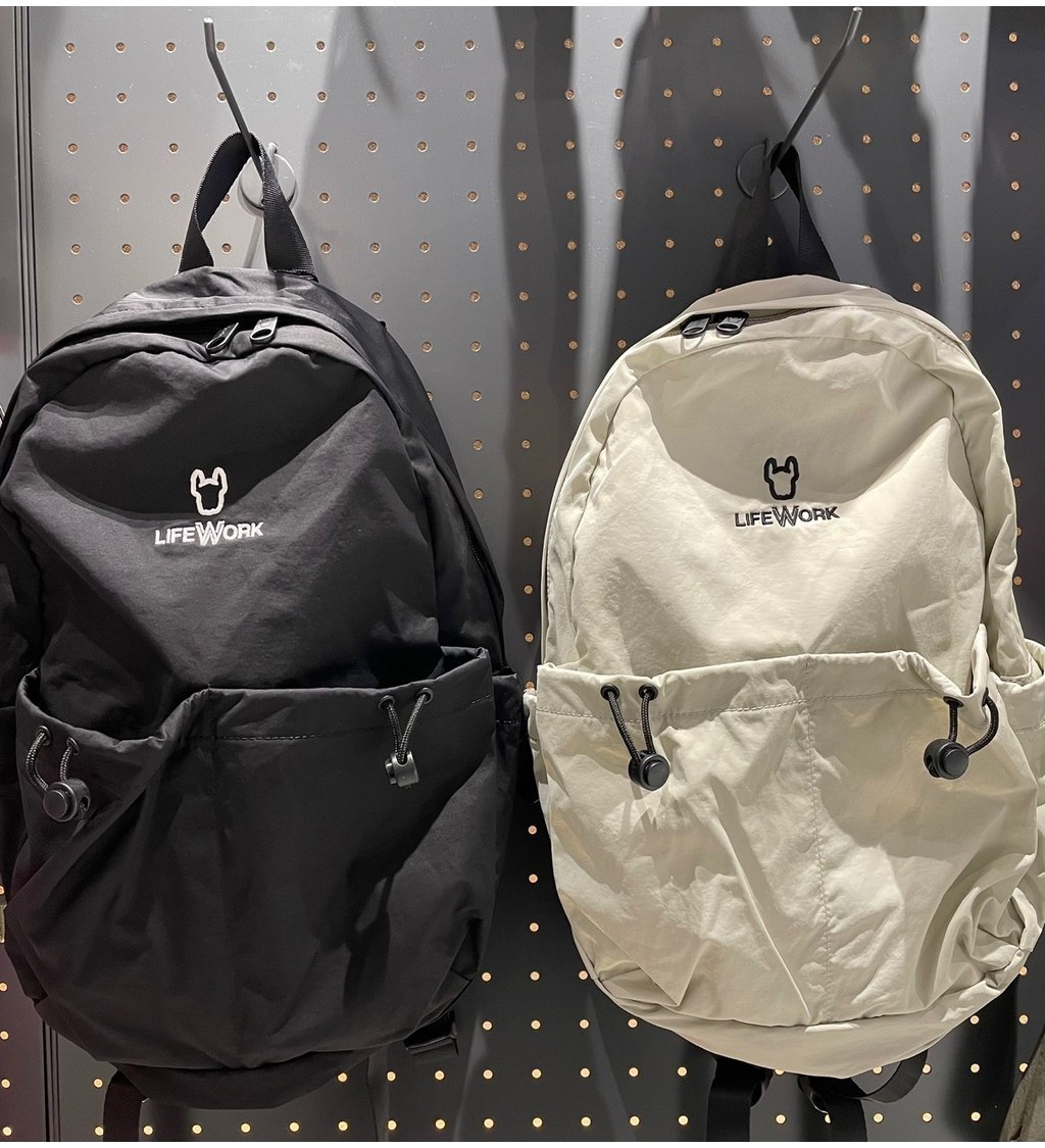 LIFEWORK Two-Pocket Shirring Backpack (2024 New) | Shopee Singapore