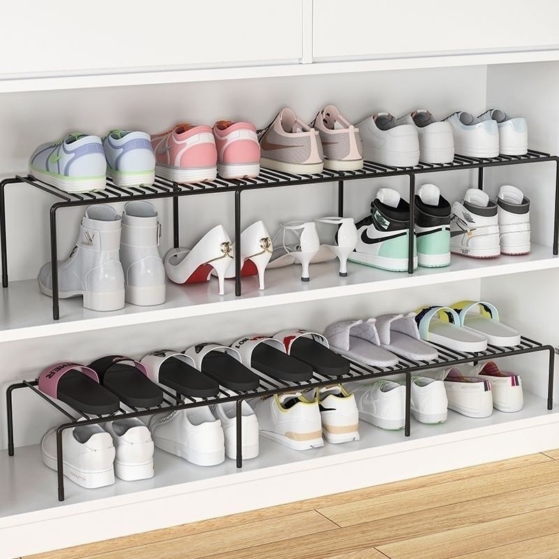 [in stock] Shoe Rack Space Shoe Storage Fantastic Double-Layer ...