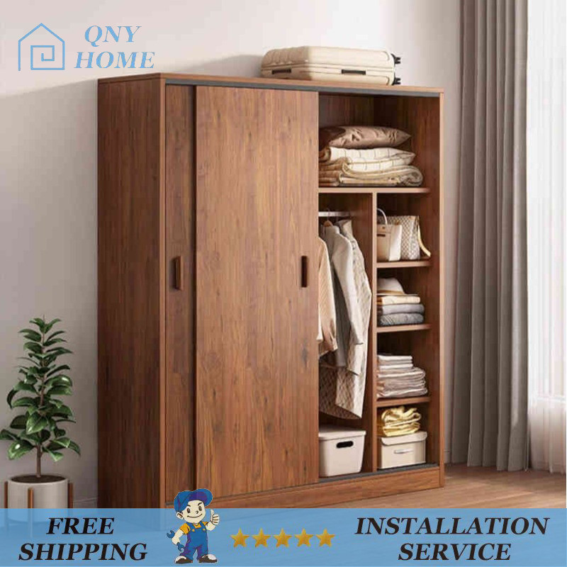 Wardrobe Home Bedroom Modern Simple Rental Room Small Apartment Push ...