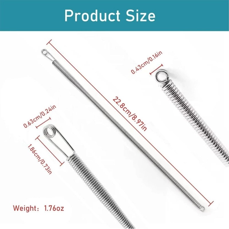 1/2PCS Bendable Spring Needle Threader for Drawstring Multipurpose ...