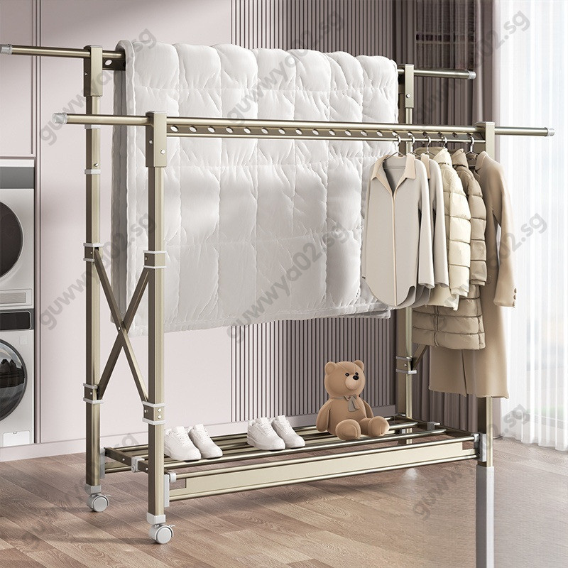 Folding Clothes Drying Rack For Household Use, Indoor Lifting And ...