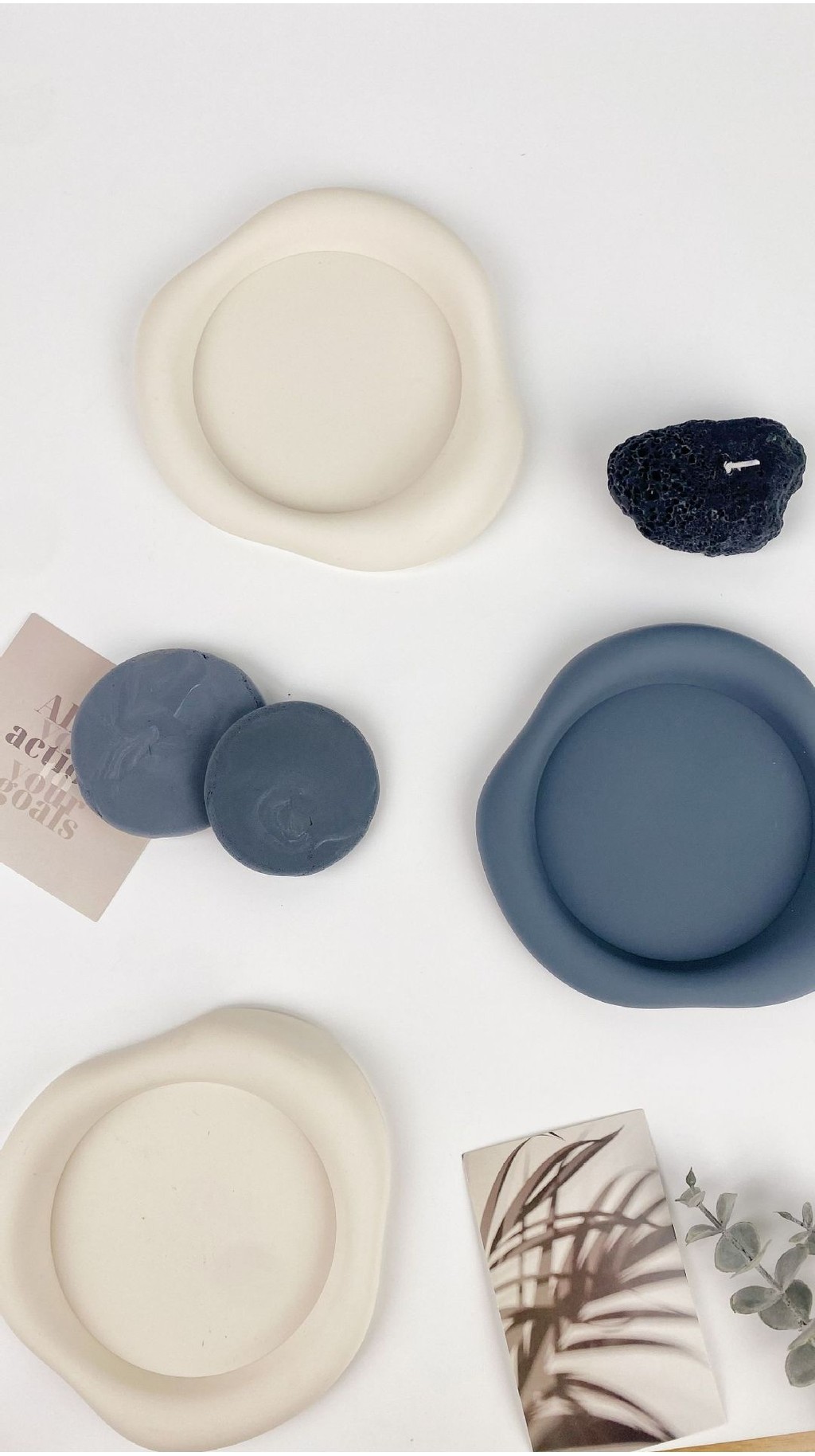 Ins Irregular Clouds Special-Shaped Silicone Heat-Insulating Coaster ...