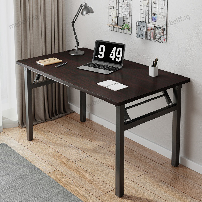 Home-based Folding Table Large Desktop Study Tables Computer Table ...