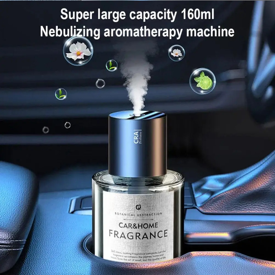 160ml Rechargeable Smart AI Nano Mist Diffuser Car Air Freshener ...