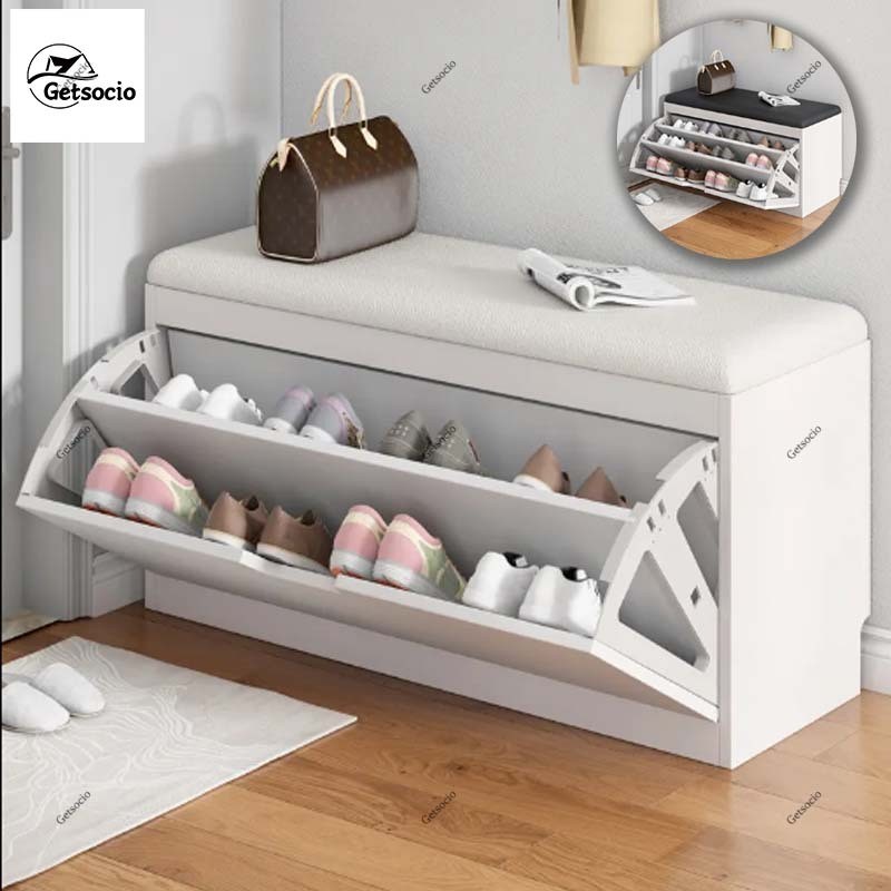 G·T Shoe Rack Shoe Changing Stool Household Entrance Shoe Stool Simple ...