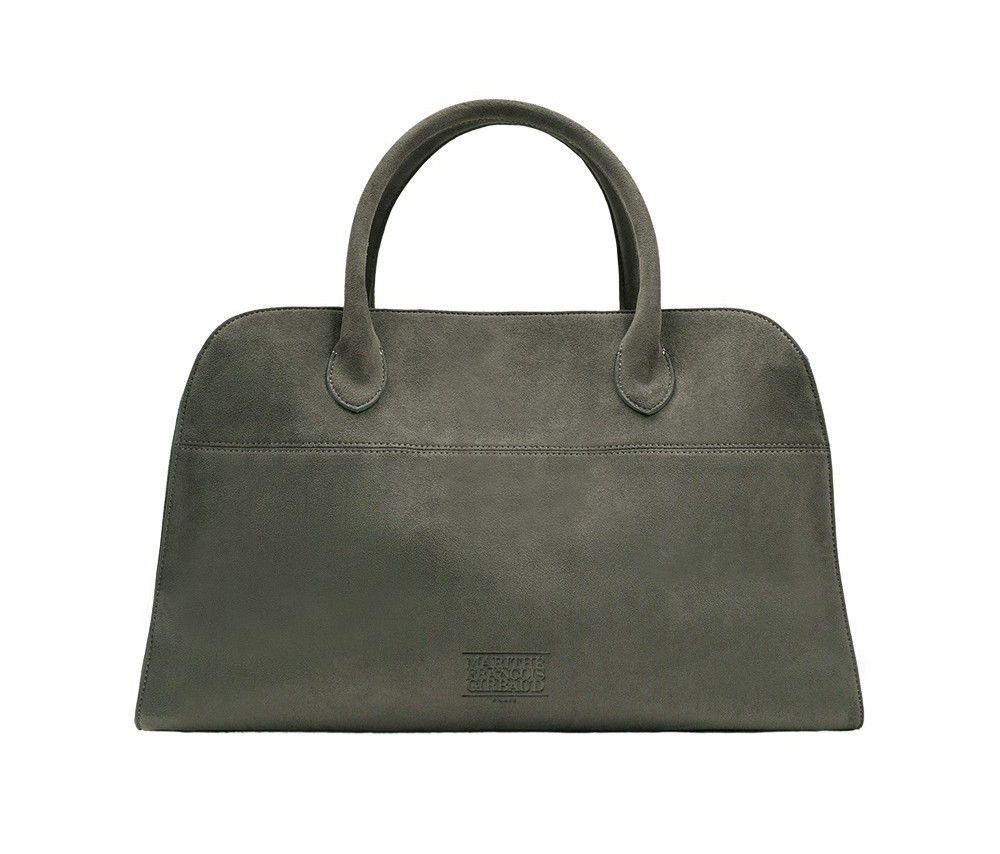 MARITHE FRANCOIS GIRBAUD Classic Logo Suede Tote Bag - 2
