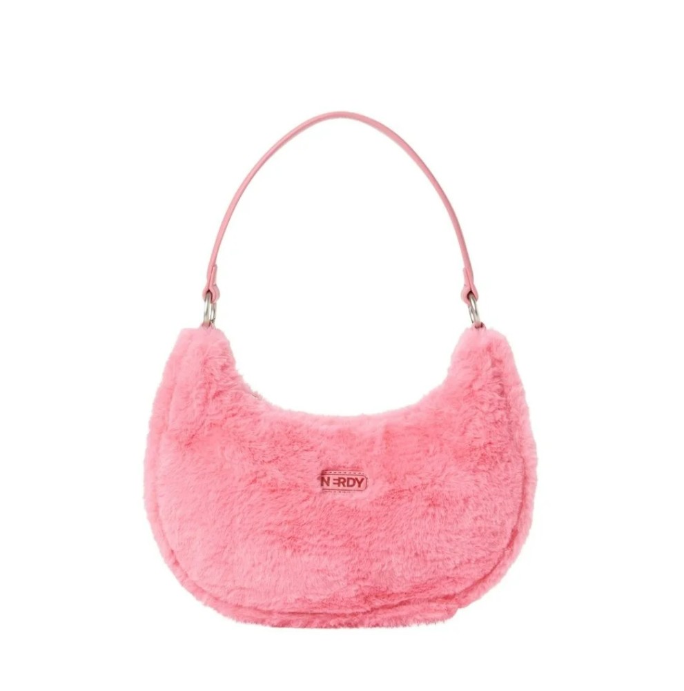さらに100円引き◆NERDY◆ECO FUR TWO WAY HOBO BAG LIMITED TIME PROMO】NERDY Eco Fur Two Way Hobo Bag 14473 腋
