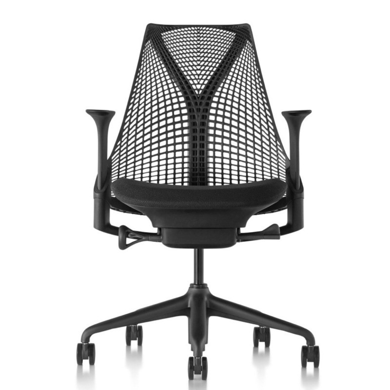 Office Chair With Forward Leaning And Lumbar Support Ergonomic S-shaped ...