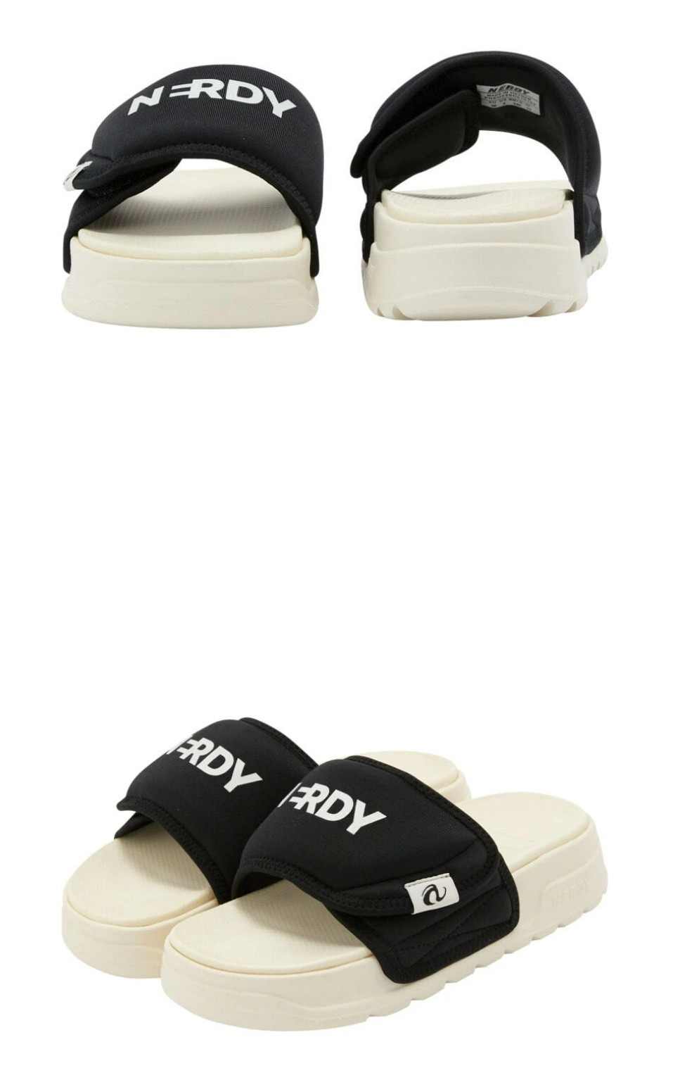 [ NERDY ]★24SS★韓国人気★COMBI VELCRO SLIDES ノルディ NERDY COMBI VELCRO SLIDE （BABY PINK） コンビ