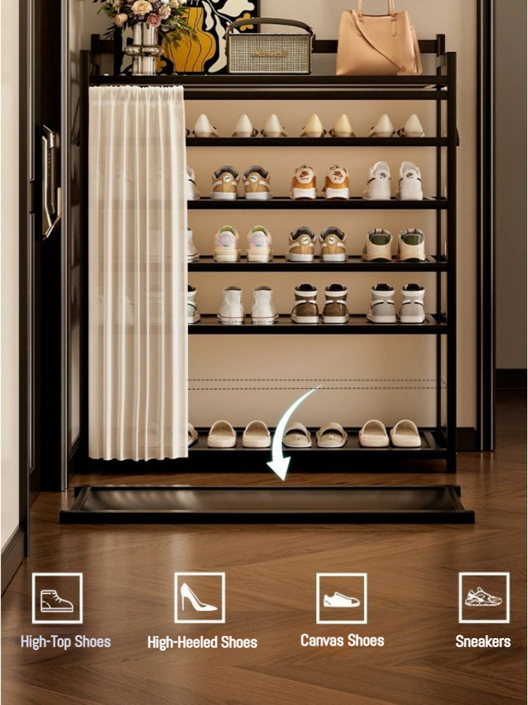 HDB Folding Installation-free Shoe Rack Multilayer Simple Household ...