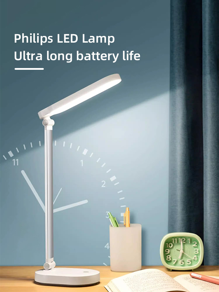 Philips Foldable LED Lamp Three Levels Adjustable Brightness | Shopee ...