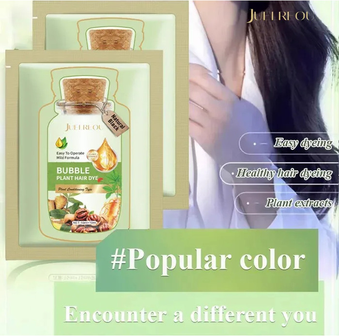 ⚡SG Hot Sale⚡[Plant Extract Hair Dye] [Covering Gray Hair] Plant ...