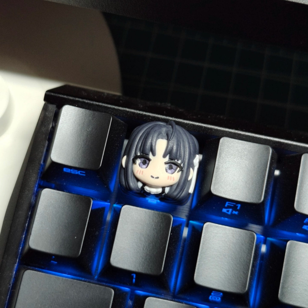 GIRLS BAND CRY Keycap 3D Creative Cute Cartoon MX Switch Mechanical ...