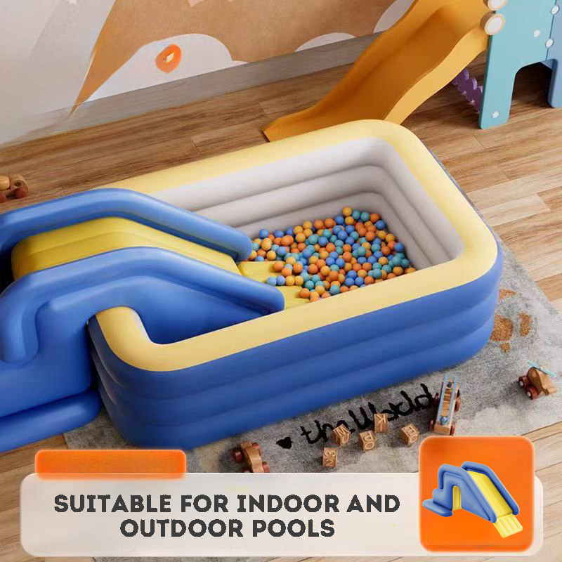 Inflatable Pool Slide Water Slide Inflatable Swimming Water Slide Anti ...