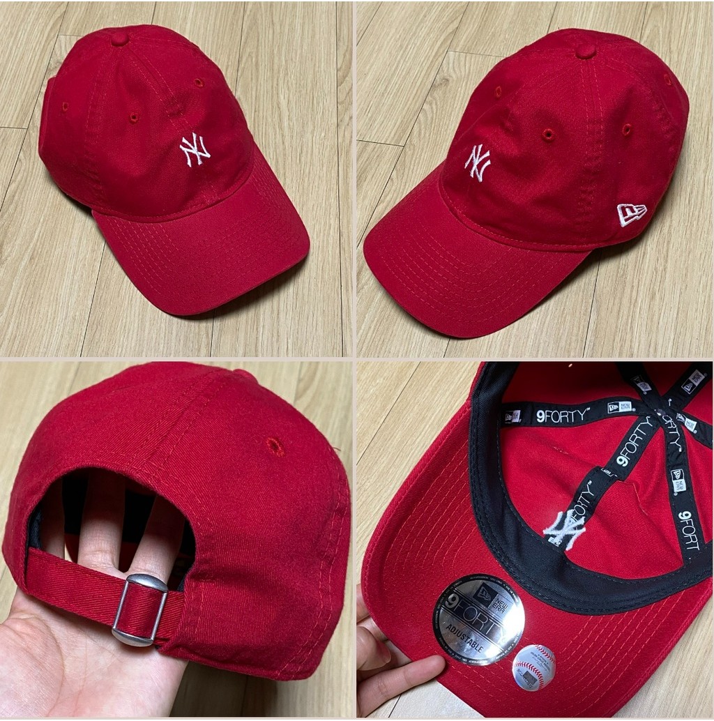 Newera Korea MLB Washed Mini Logo Unstructured Ball Cap