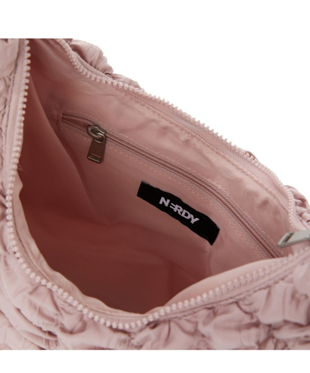 NERDY★韓国大人気 Pleats Ribbon Two Way Hobo Bag ○NERDY○ Pleated Ribbon 2-Way Hobo Bag (3色) DOAKA.CO 韩国